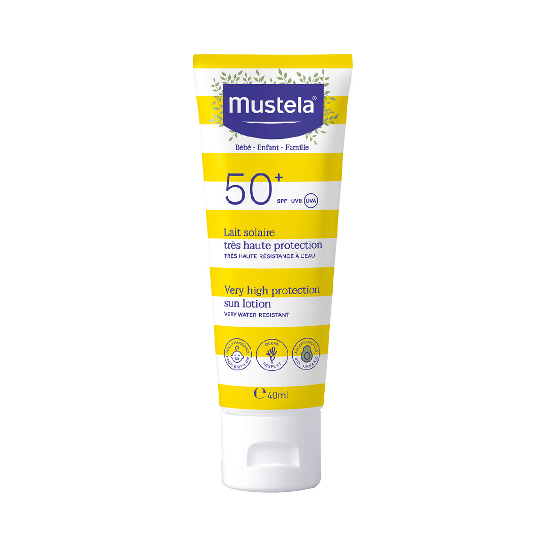 Mustela Leite Solar Rosto SPF50+ 40 ml