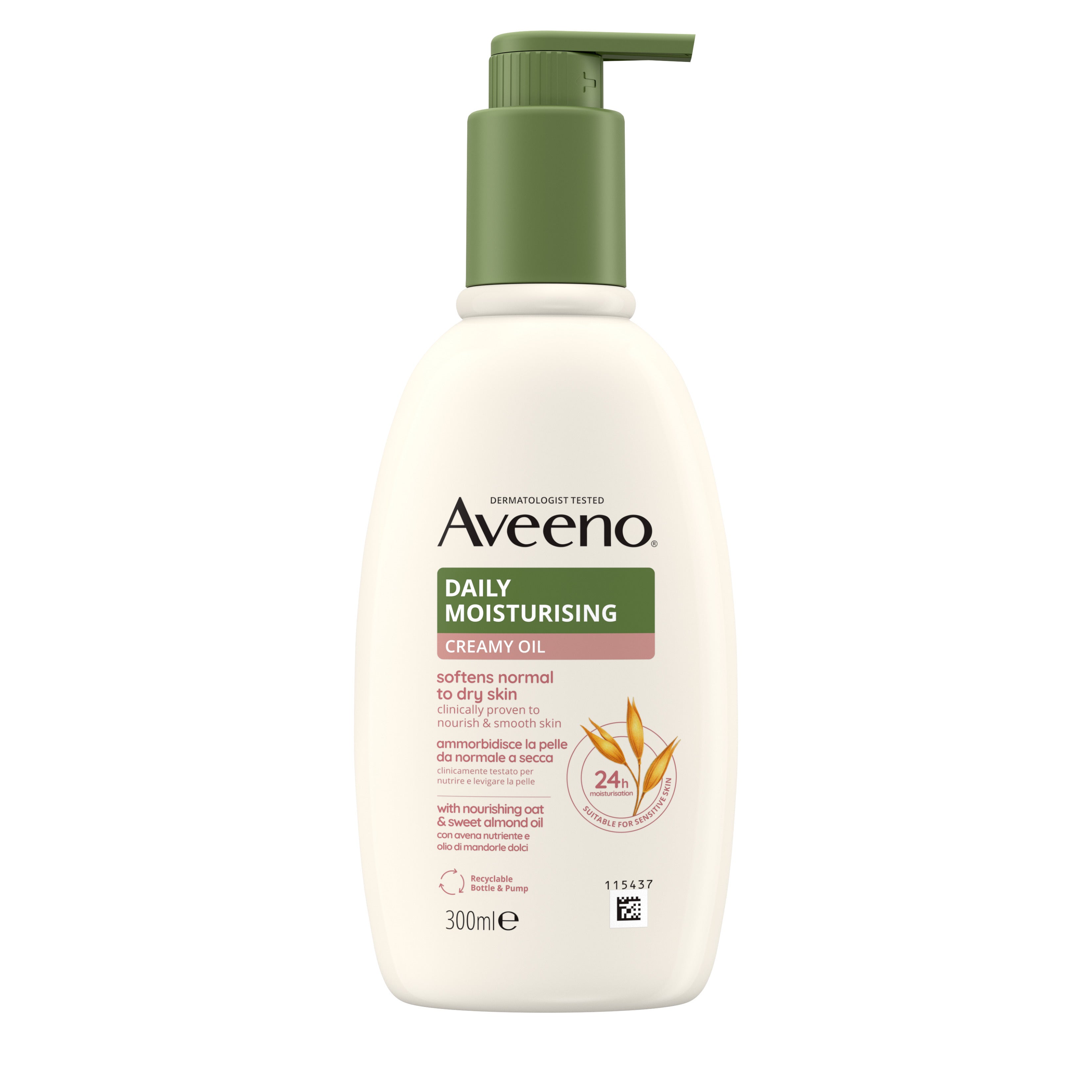 AVEENO DAILY MOISTURIZING CREAMY OIL 300mL