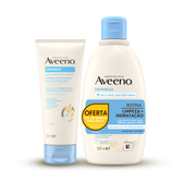 Aveeno Dermexa Rotina Creme Emoliente 200mL+ Gel de Banho Emoliente 300mL