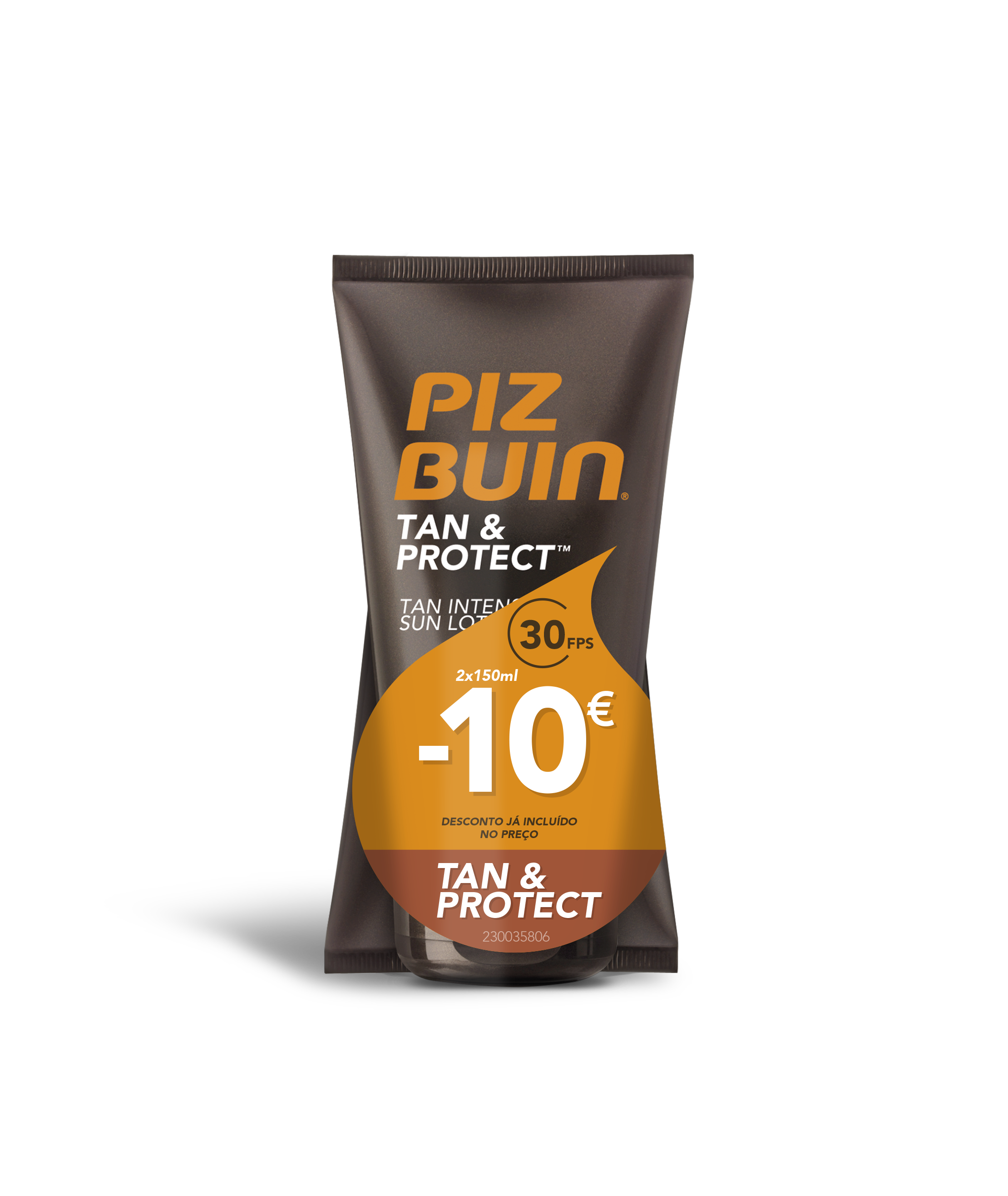 PIZ BUIN TAN & PROTECT LOTION SPF30 TAN INTENSIFIER 2x150mL