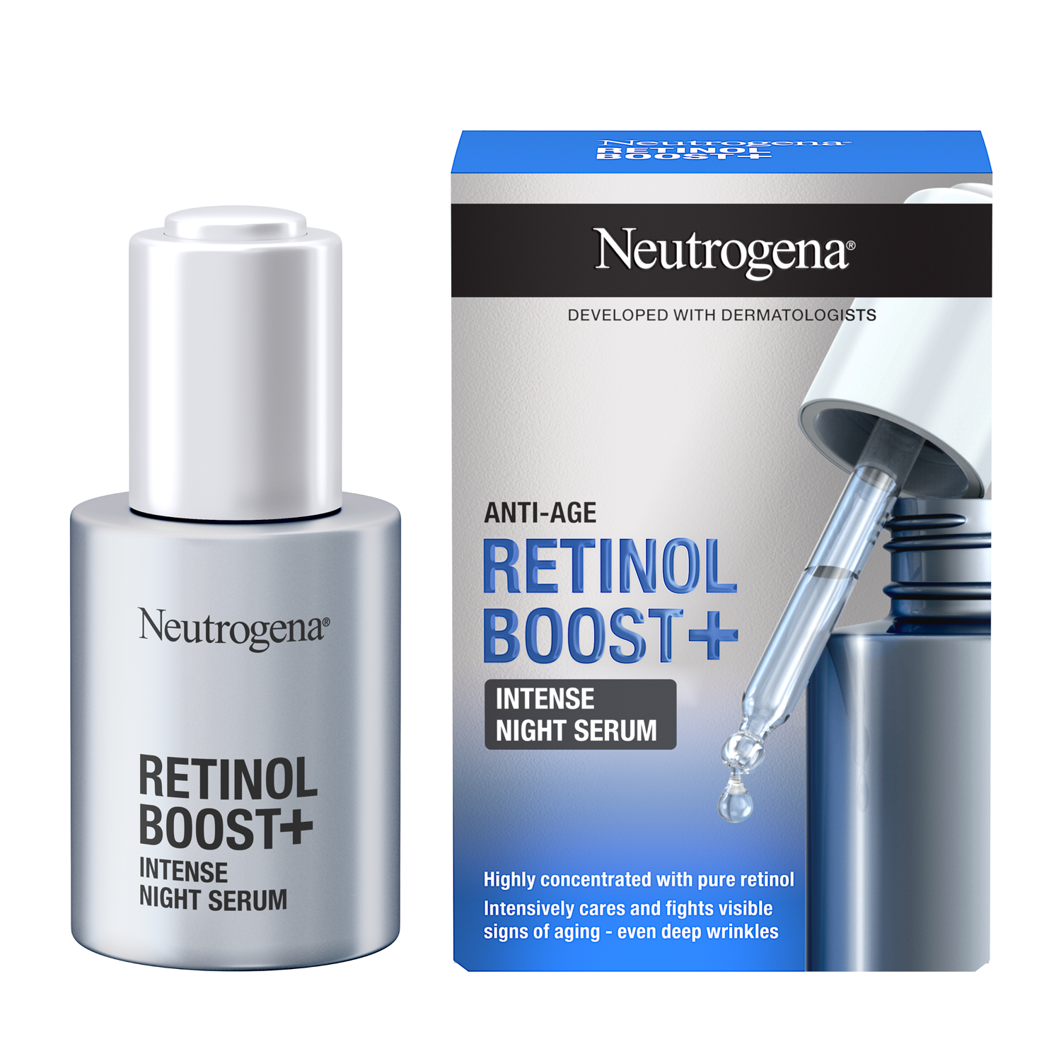 Neutrogena Retinol Boost+ Intense Night Serum 30ml