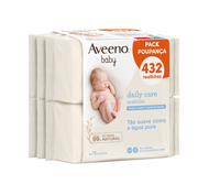 AVEENO BABY DAILY CARE WIPES | FACE | BODY | DIAPER CHANGE PROMO 6x72 UNITS