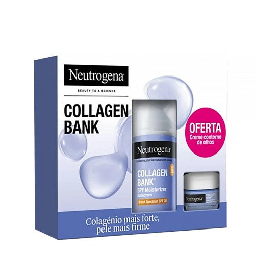 Neutrogena Collagen Bank Gift Set Cream SPF 50mL + FREE Eye Contour 15mL (NEW)