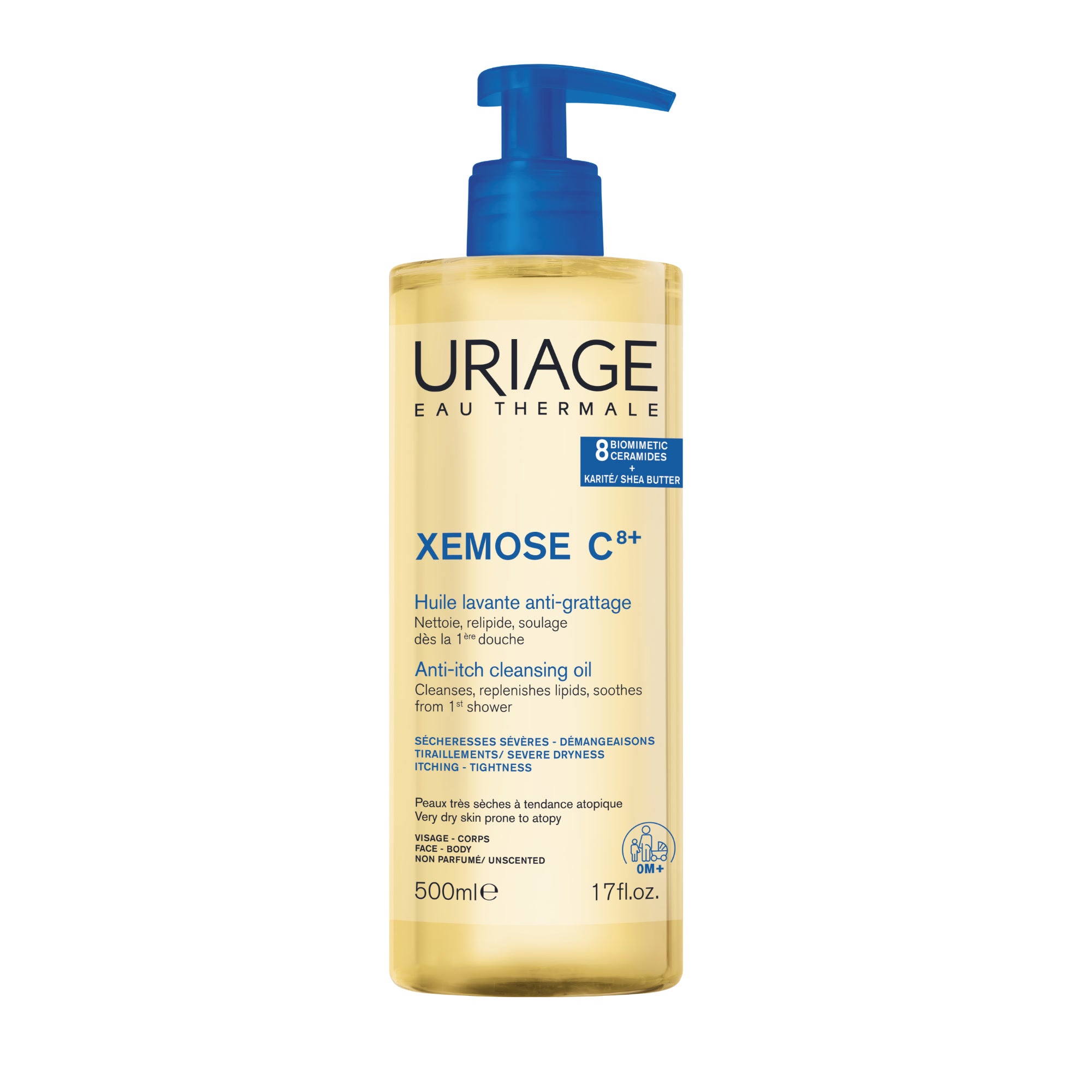 Uriage Xémose Óleo de Limpeza 500ml