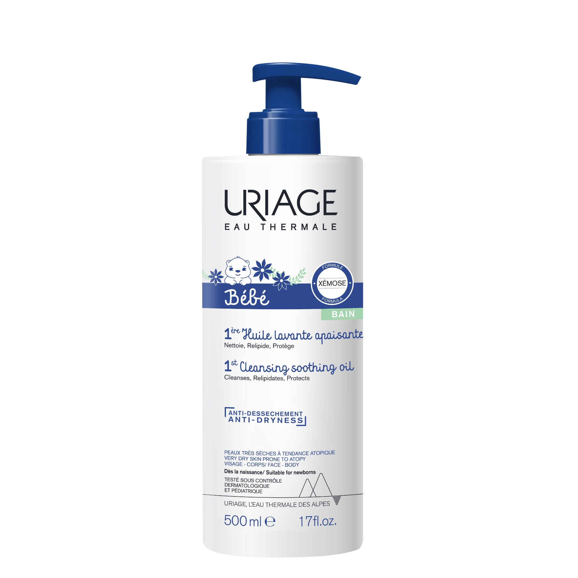 Uriage Bebé 1º Óleo Lavante Apaziguante 500ml