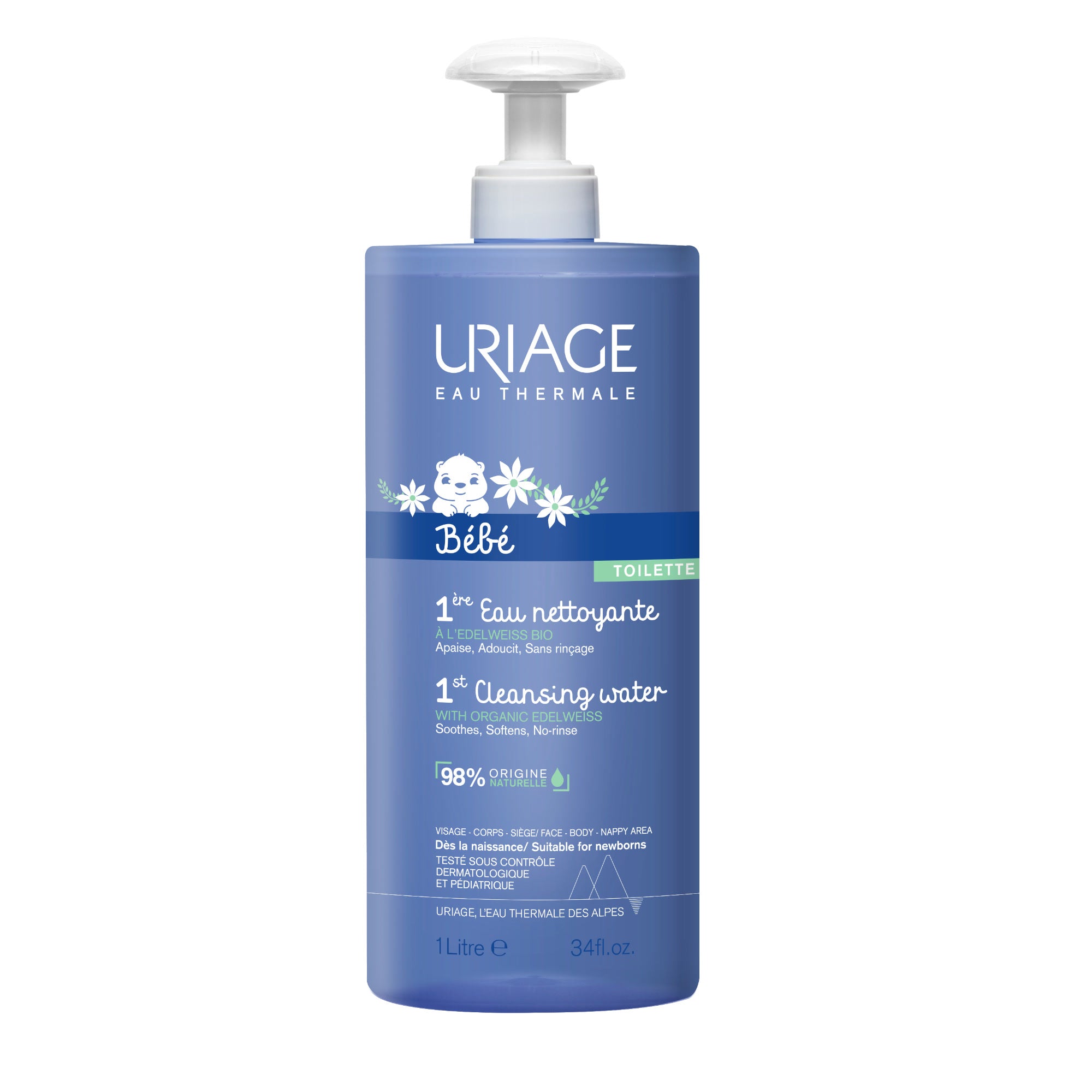 Uriage Bebé 1ª Água de Limpeza 1L