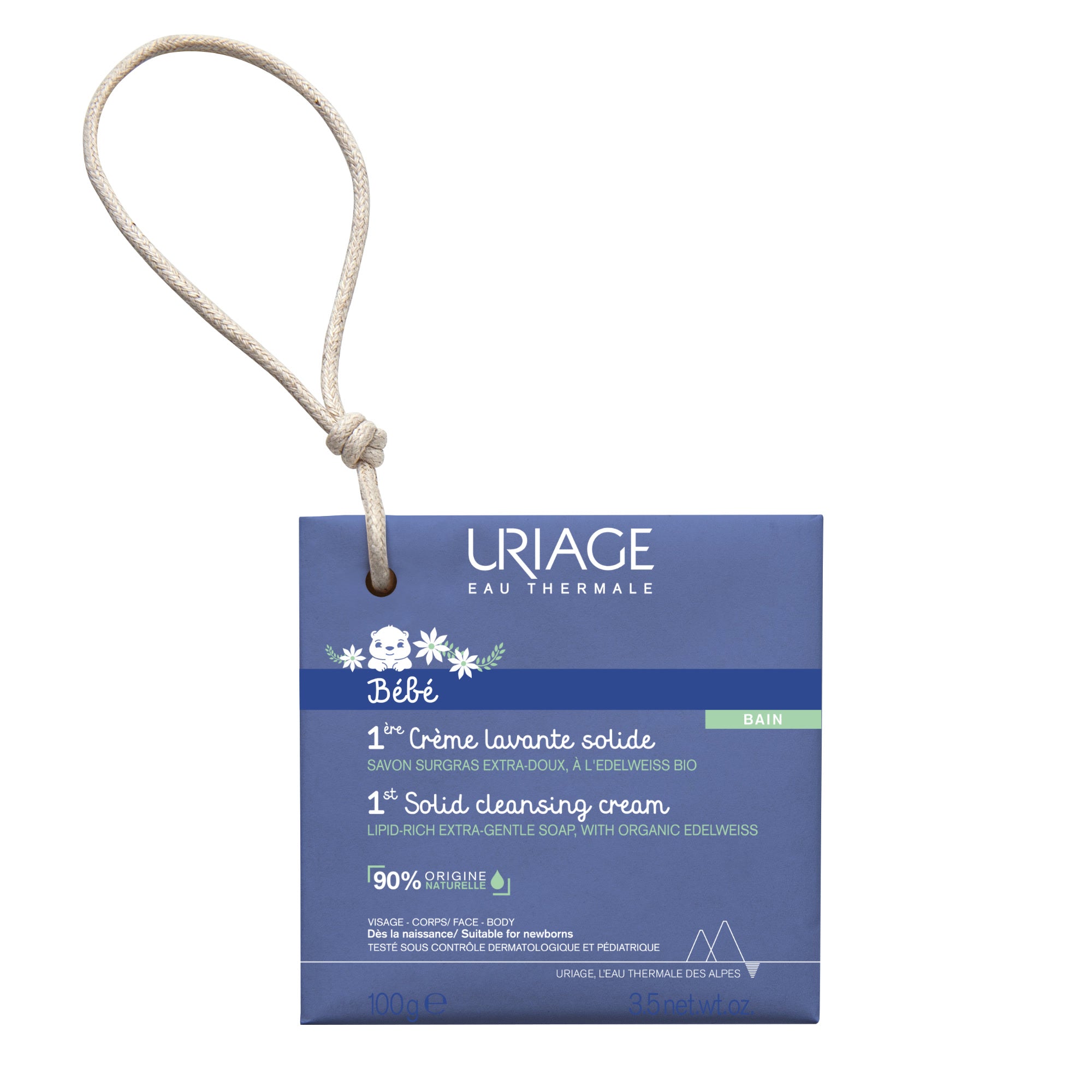 Uriage Bebé 1º Creme Lavante Sólido 100g