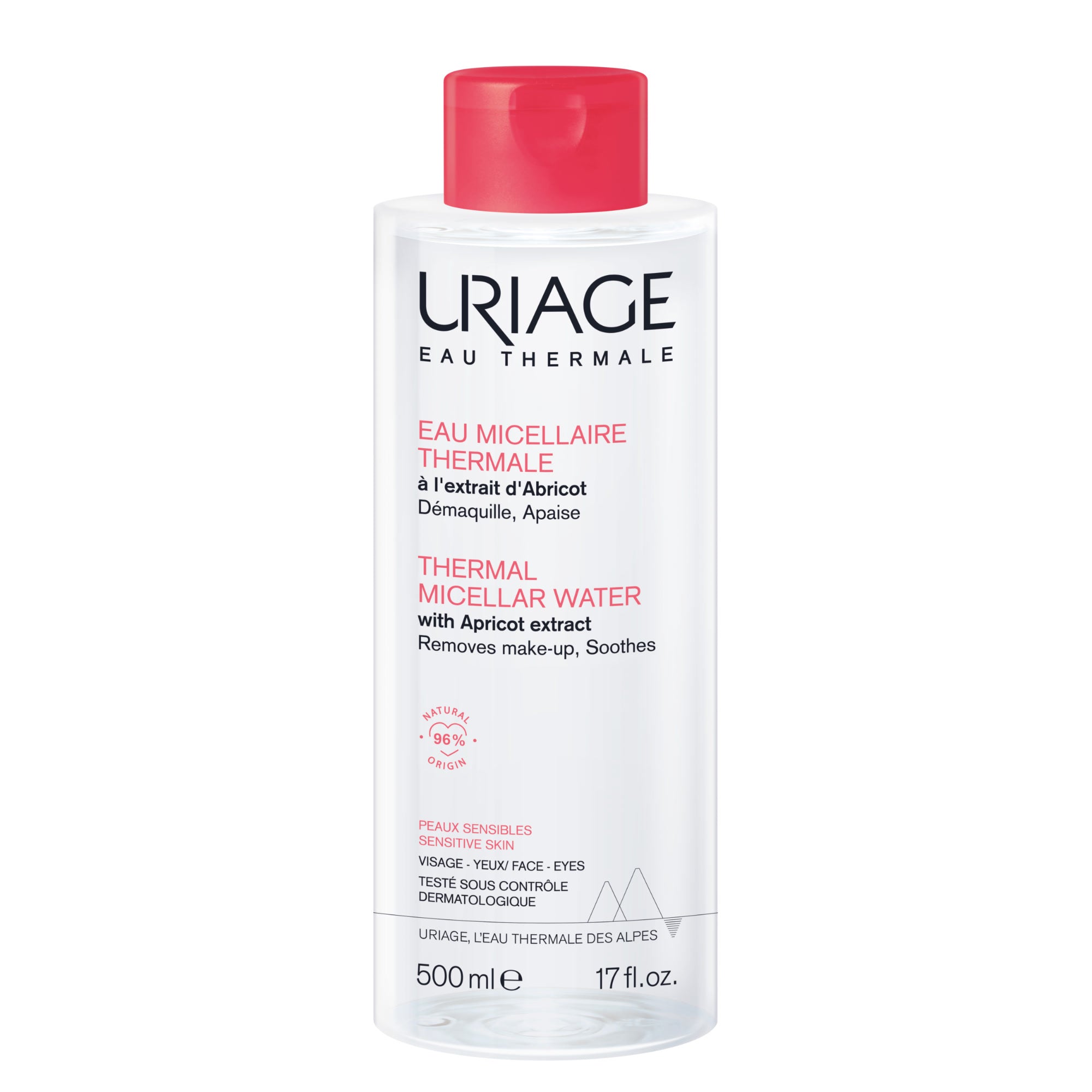Uriage Água Termal Micelar Pele Sensível 500ml