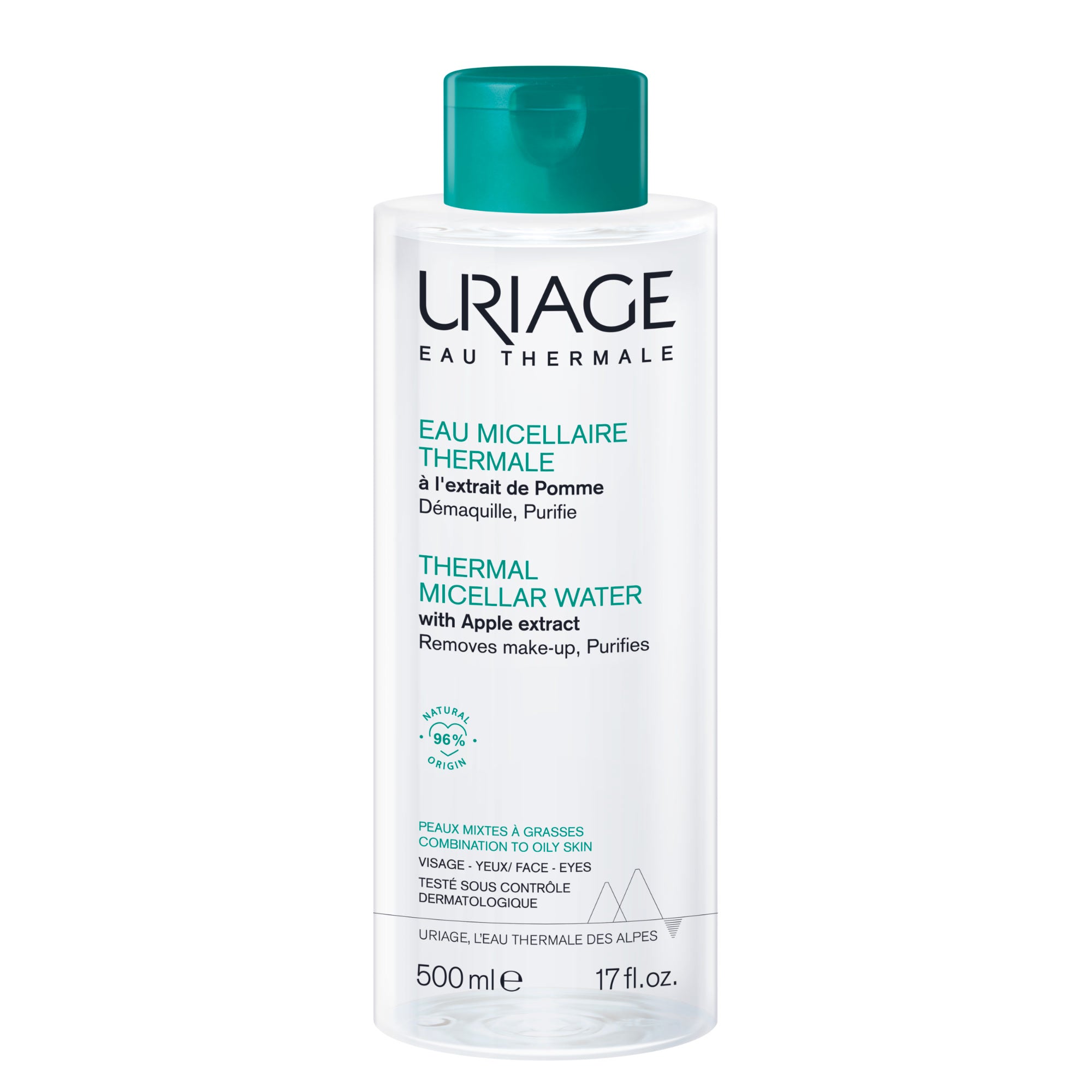Uriage Água Termal Micelar Pele Mista a Oleosa 500ml