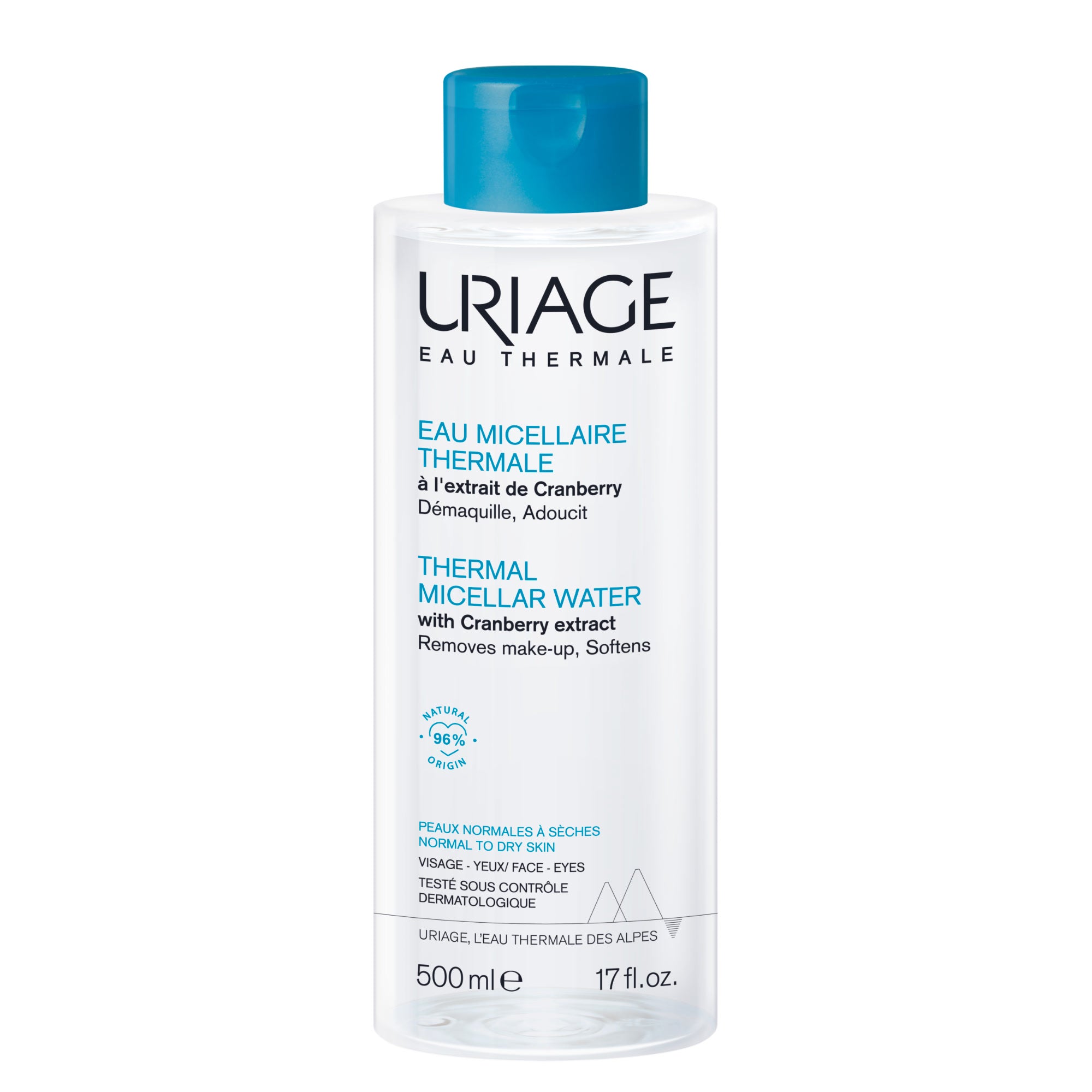 Uriage Água Termal Micelar Pele Normal a Seca 500ml