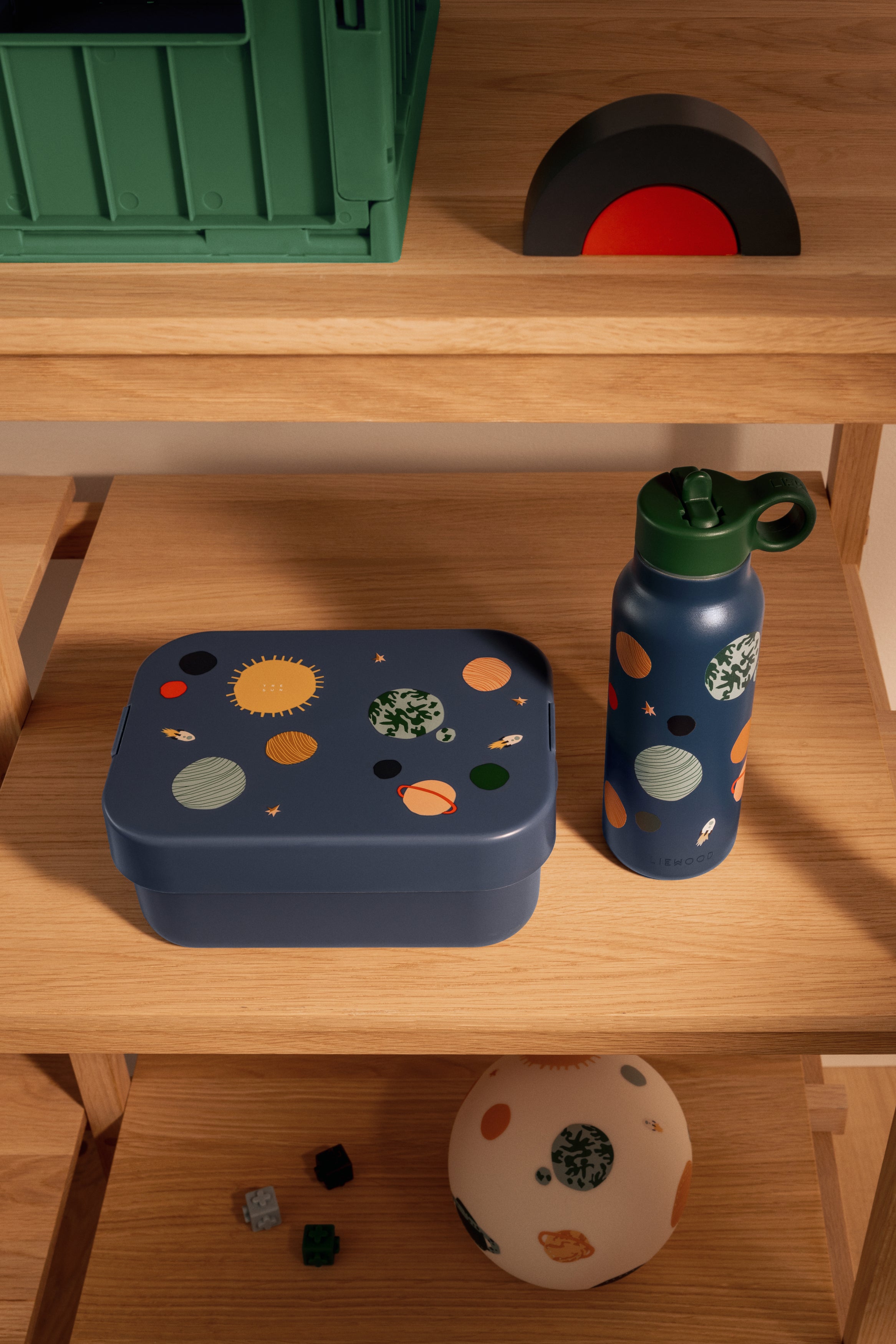 Liewood Falk Water Bottle Universe/Navy 350ml