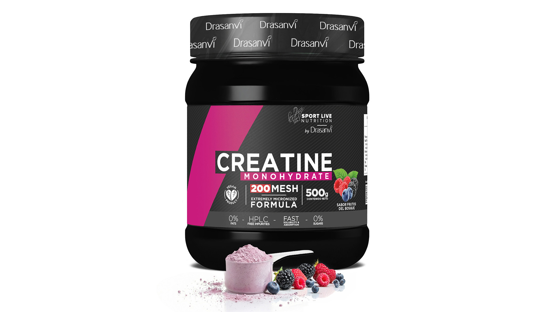 Drasanvi Creatina Frut. Bosque Monohidratada 500g