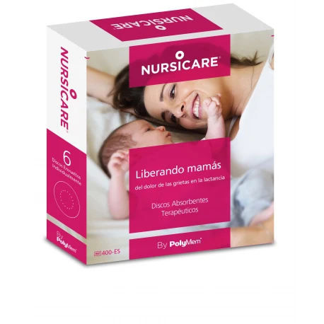 Nursicare Discos Absorventes Terapeuticos X6 Unidades