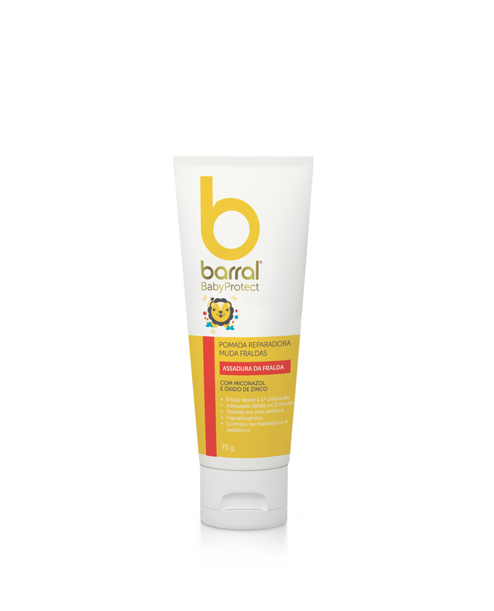 Barral BabyProtect Pomada Reparadora Muda Fraldas 75g