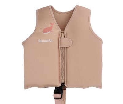 Monneka Colete Flutuador Narval Peach 3-6anos