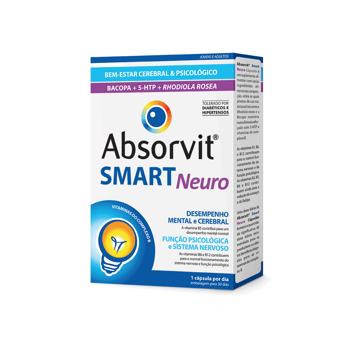 Absorvit Smart Neuro 30 Cápsulas