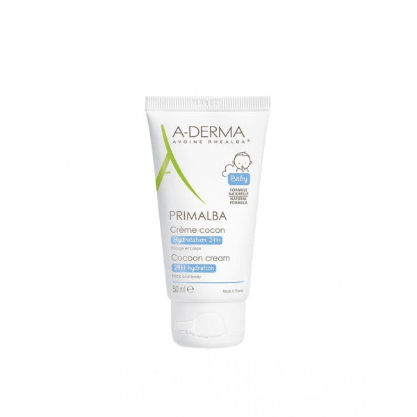 A-Derma Primalba Creme Cocon para bebé hidratação 24h 50mL