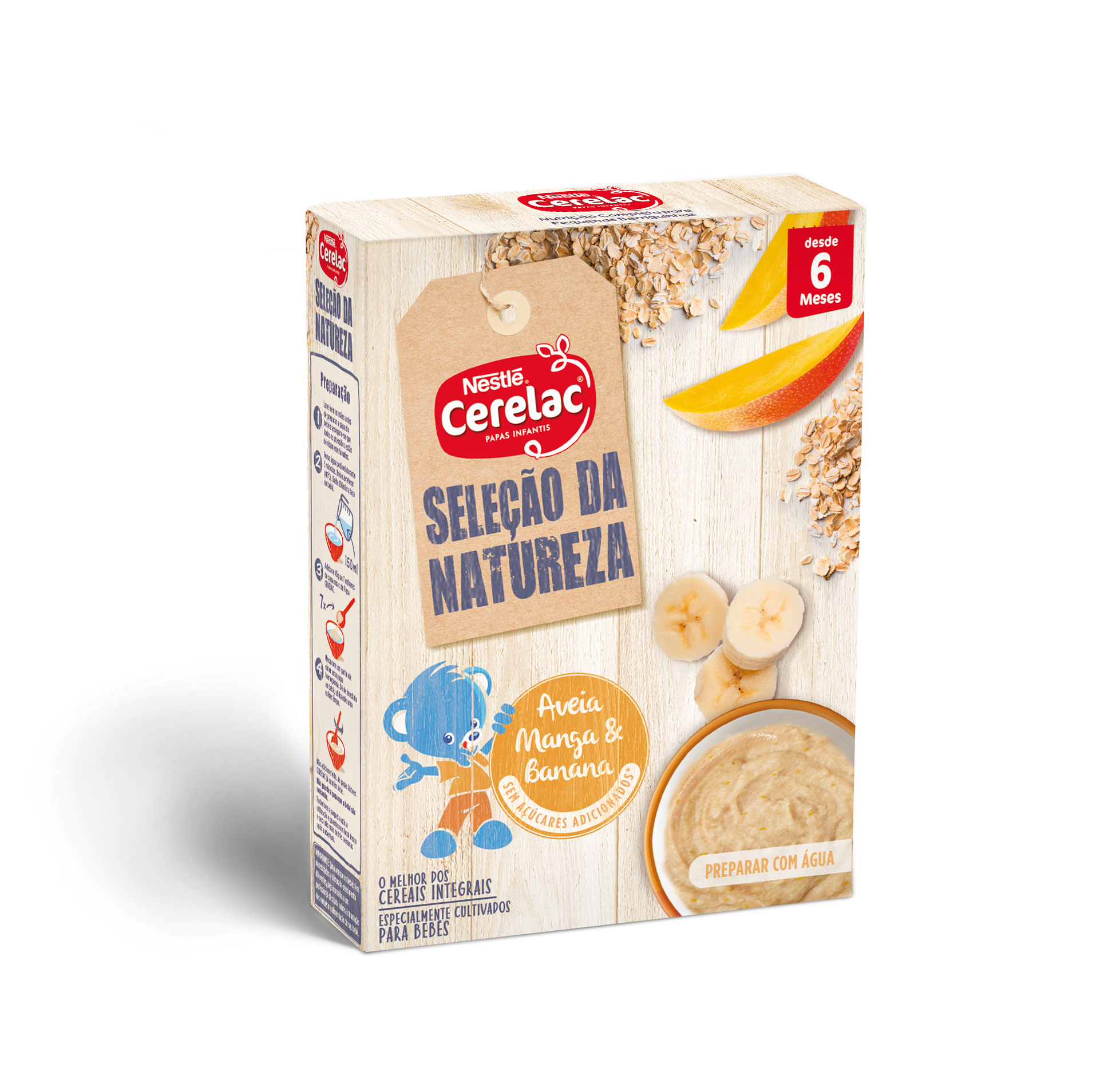 CERELAC SELECTION OF NATURE Oat Mango Banana Milk 240g
