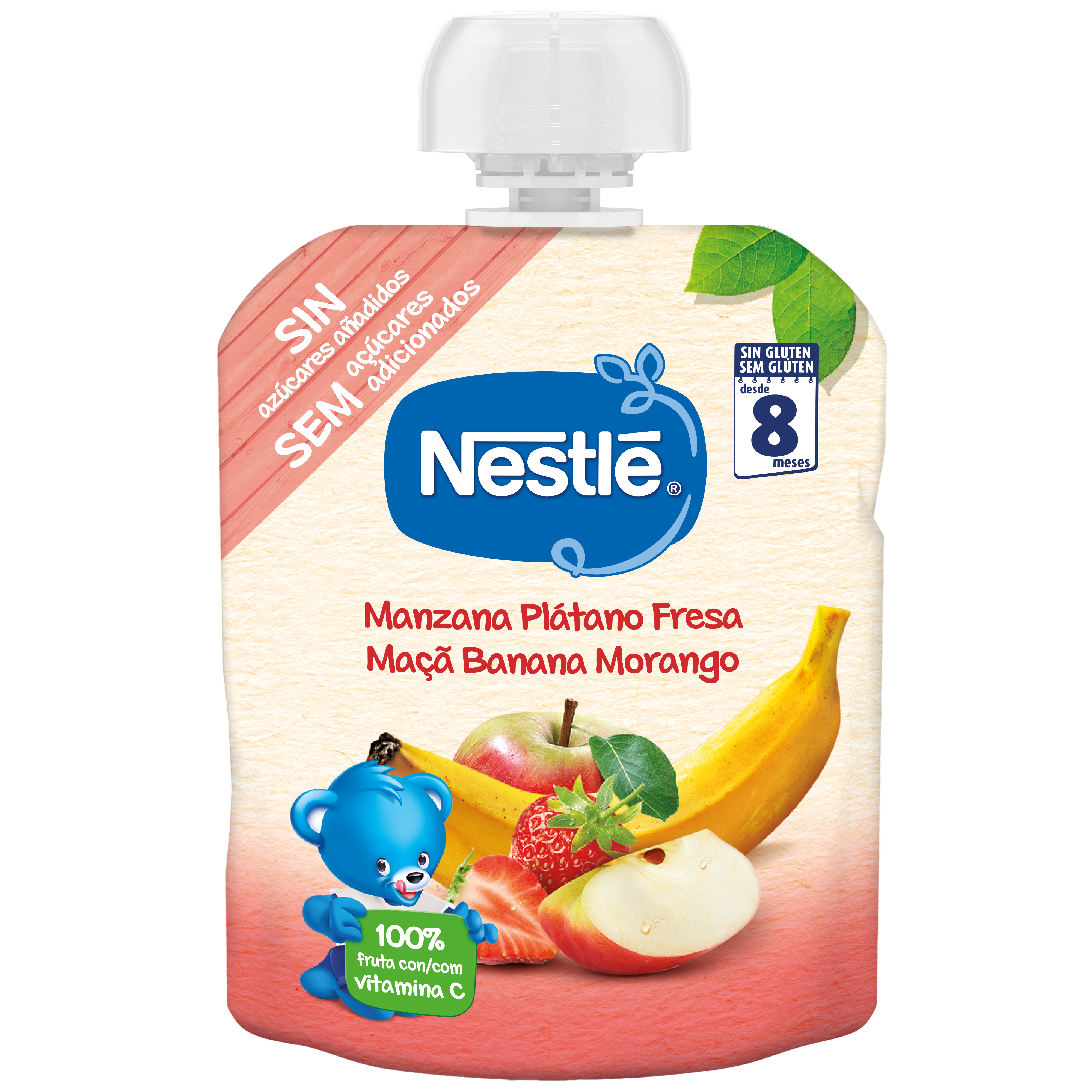 Nestlé Maçã Banana Morango 90g