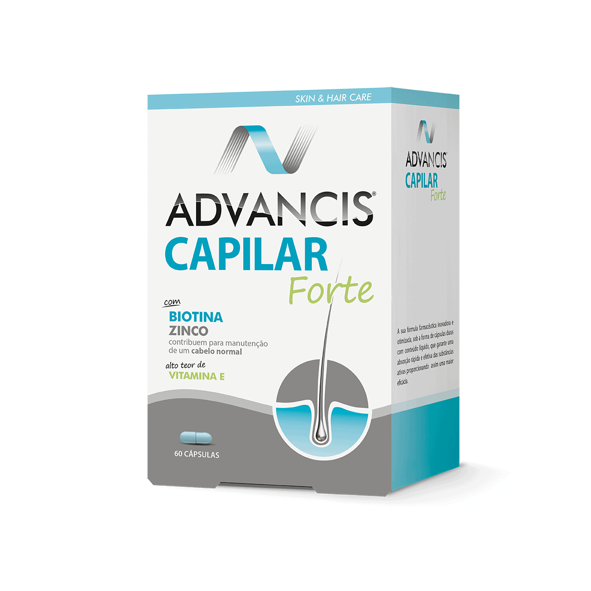 Advancis Capilar Forte 60 Cápsulas