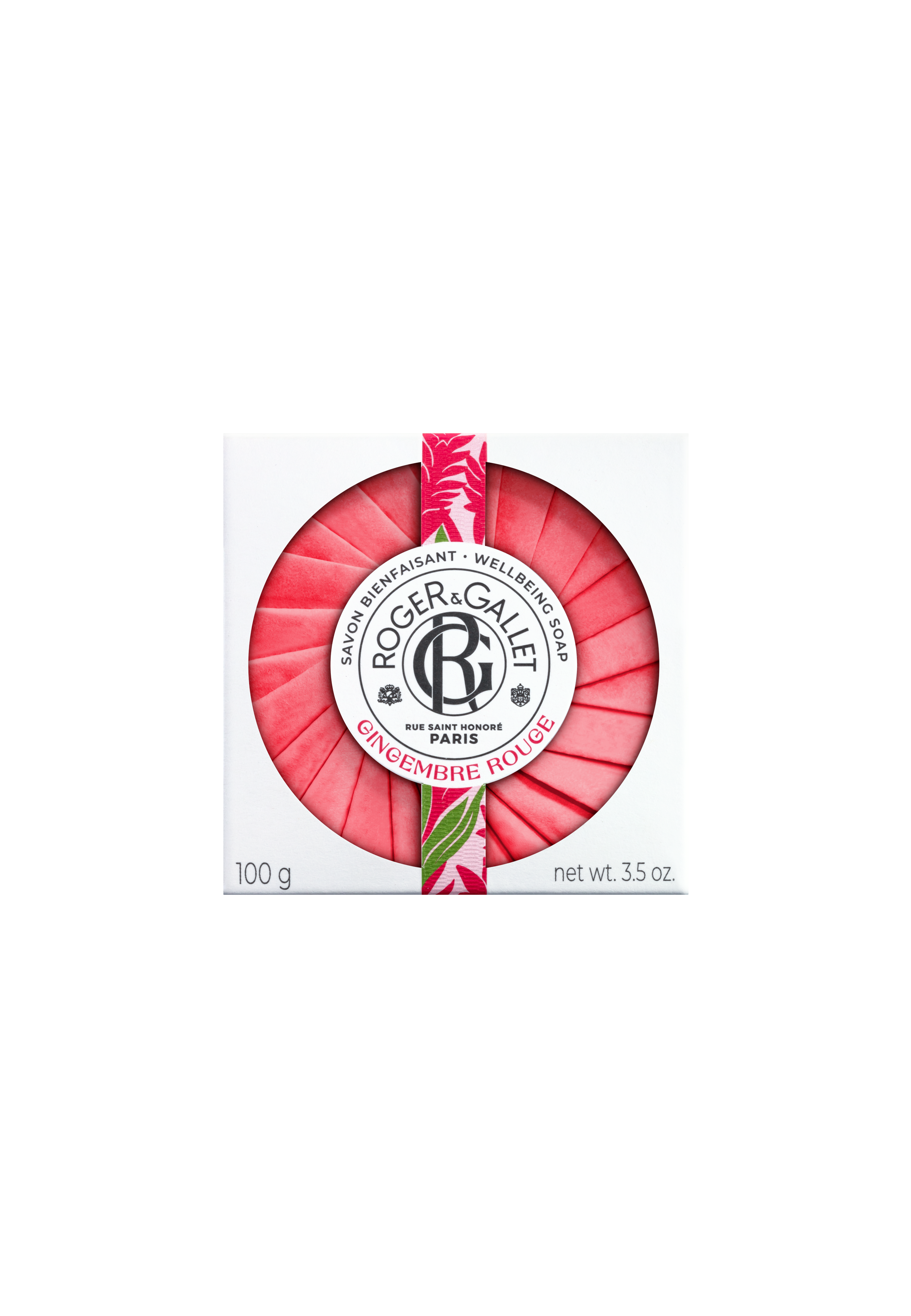 Roger&Gallet Sabonete Gingembre Rouge 100g