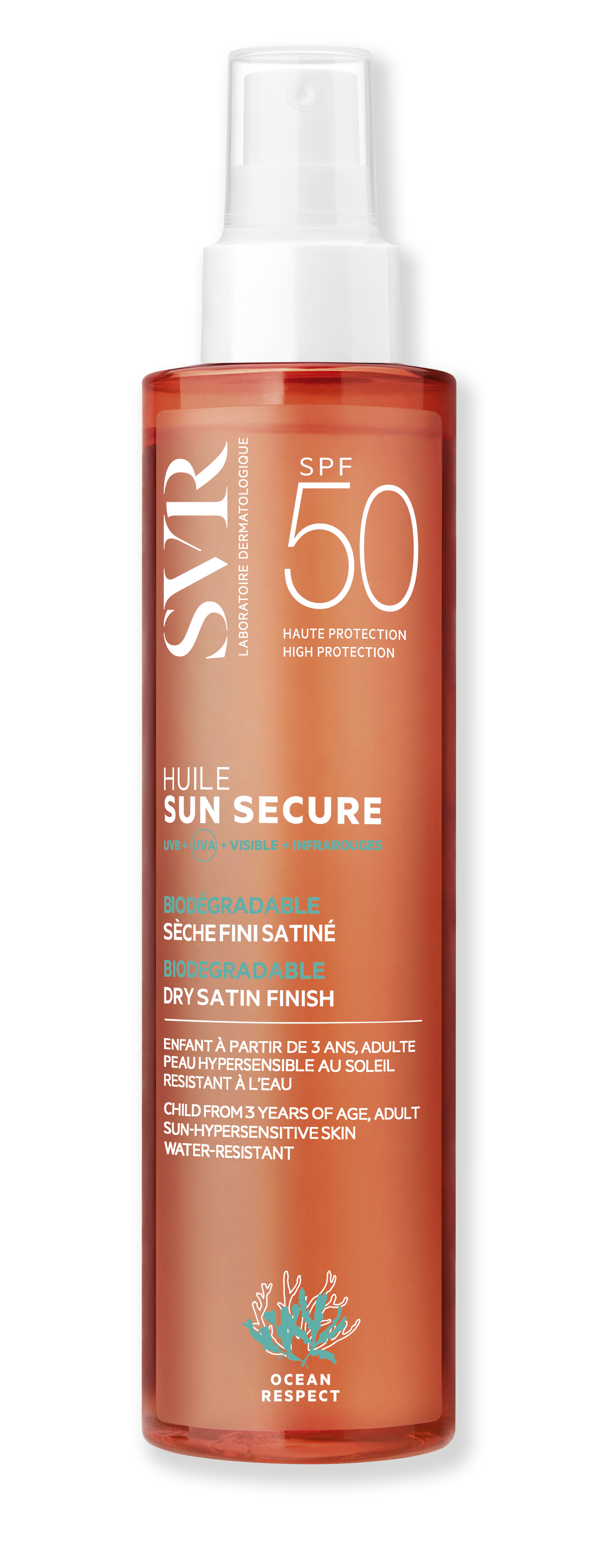 SVR Sun Secure Óleo Seco SPF50+ 200ml