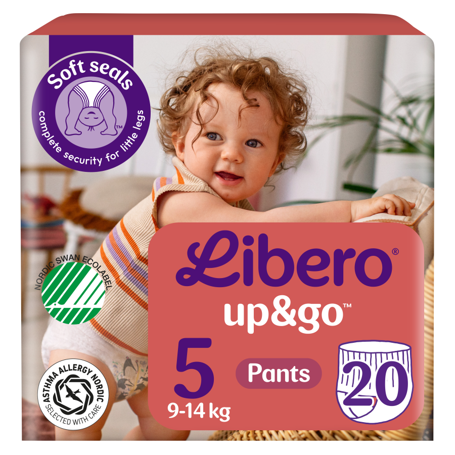 Libero Up&Go 5 fralda cueca 10-14 kg X20