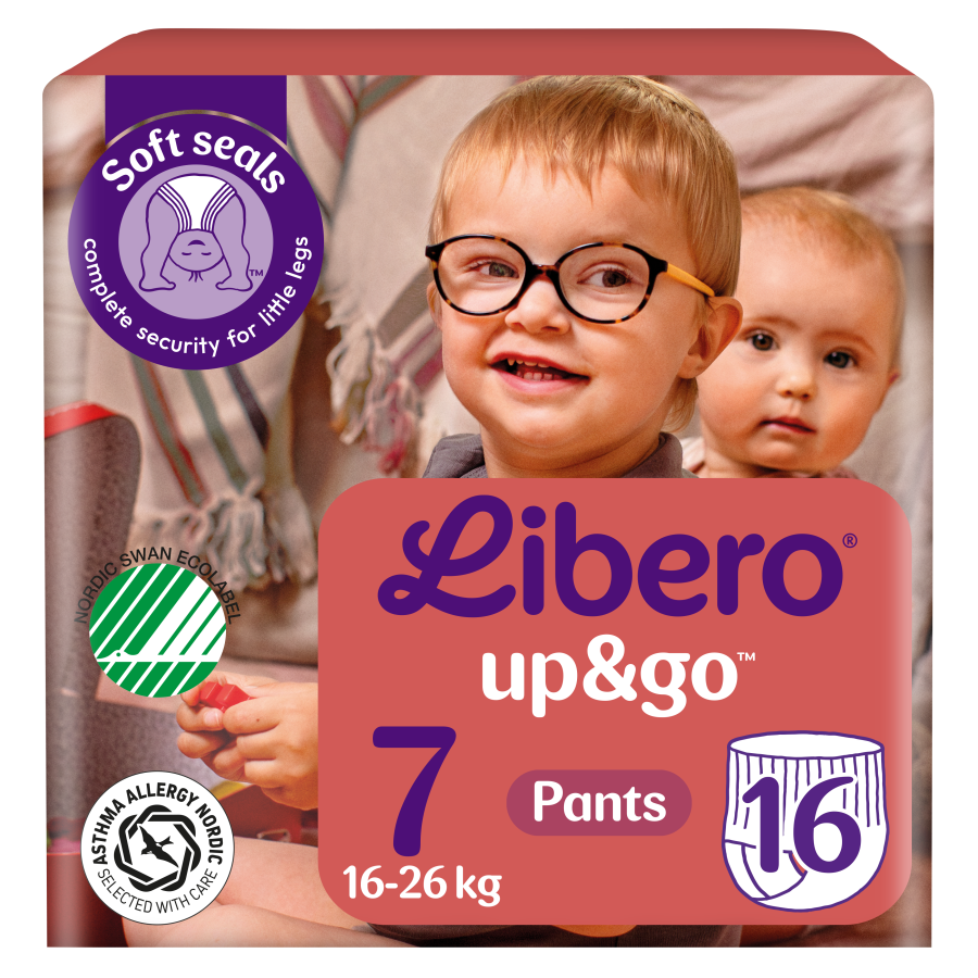 Libero Up&amp;Go 7 diaper panties 16-26 kg X16