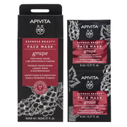 APIVITA Express Beauty Máscara Antirrugas & Refirmante de Uva