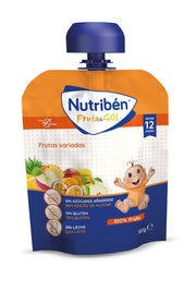 Nutribén Fruta&go! Assorted fruits 90g