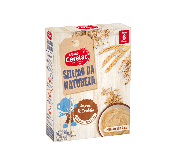 Nestlé Cerelac Seleção da Natureza Aveia Centeio Láctea 240g
