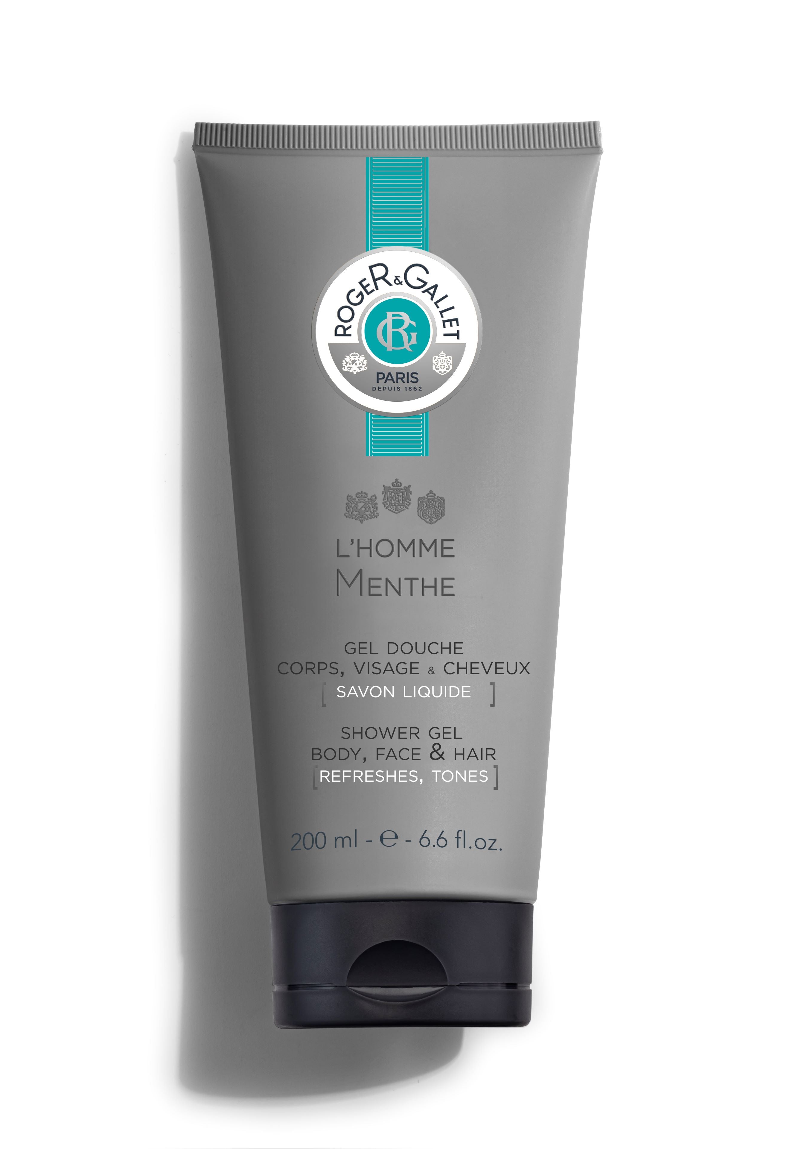 Roger&Gallet Gel de Duche 200 ml L'Homme Menthe