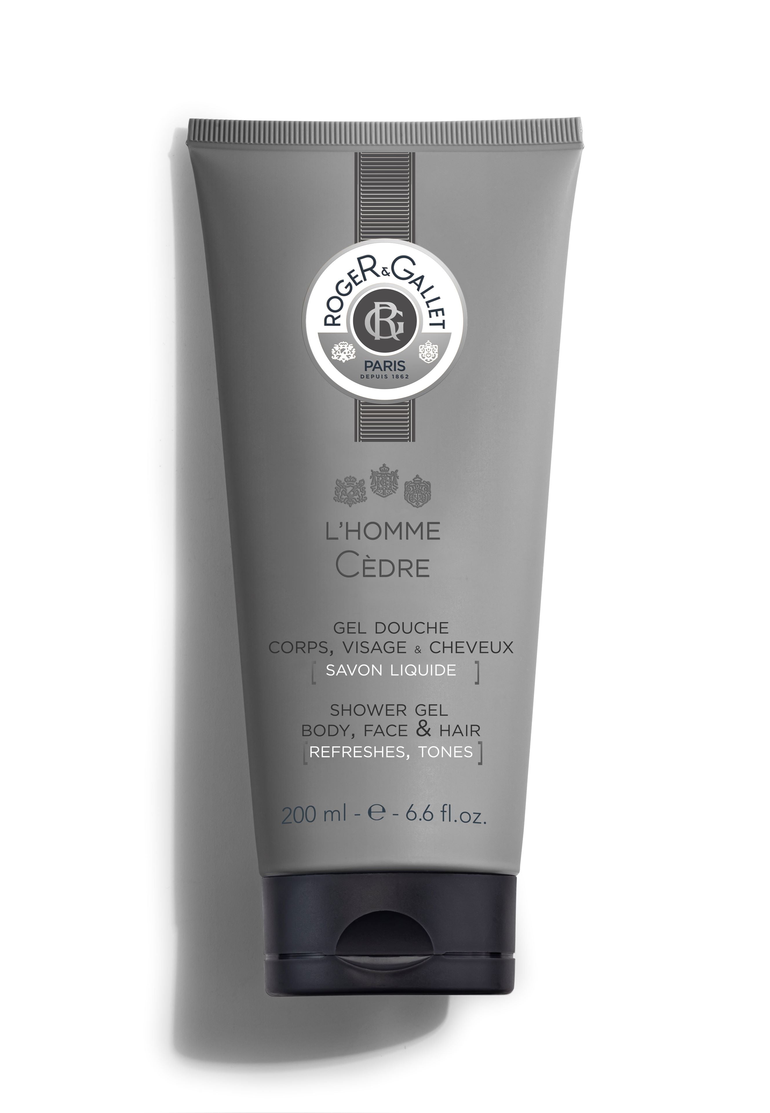 Roger&Gallet Gel de Duche 200 ml L'Homme Cèdre