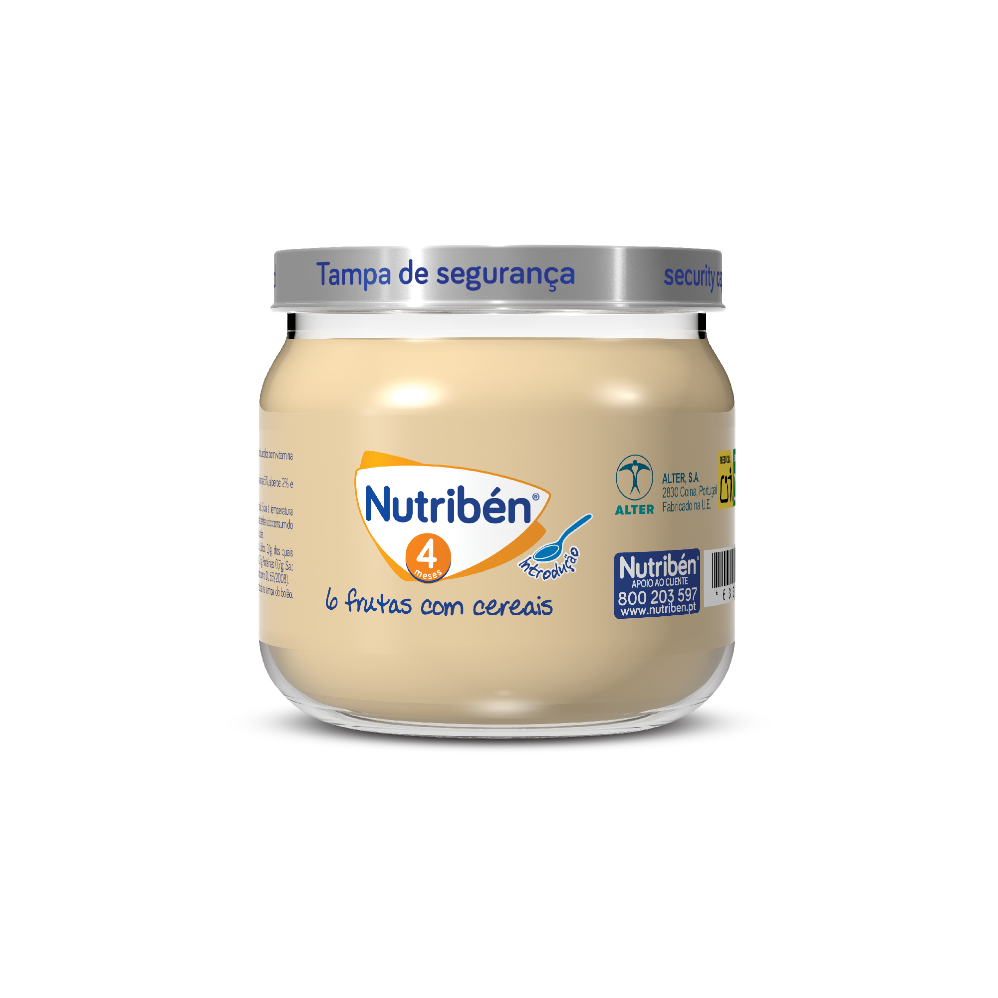 Nutribén 6 Fruit and Cereal Pot 120g