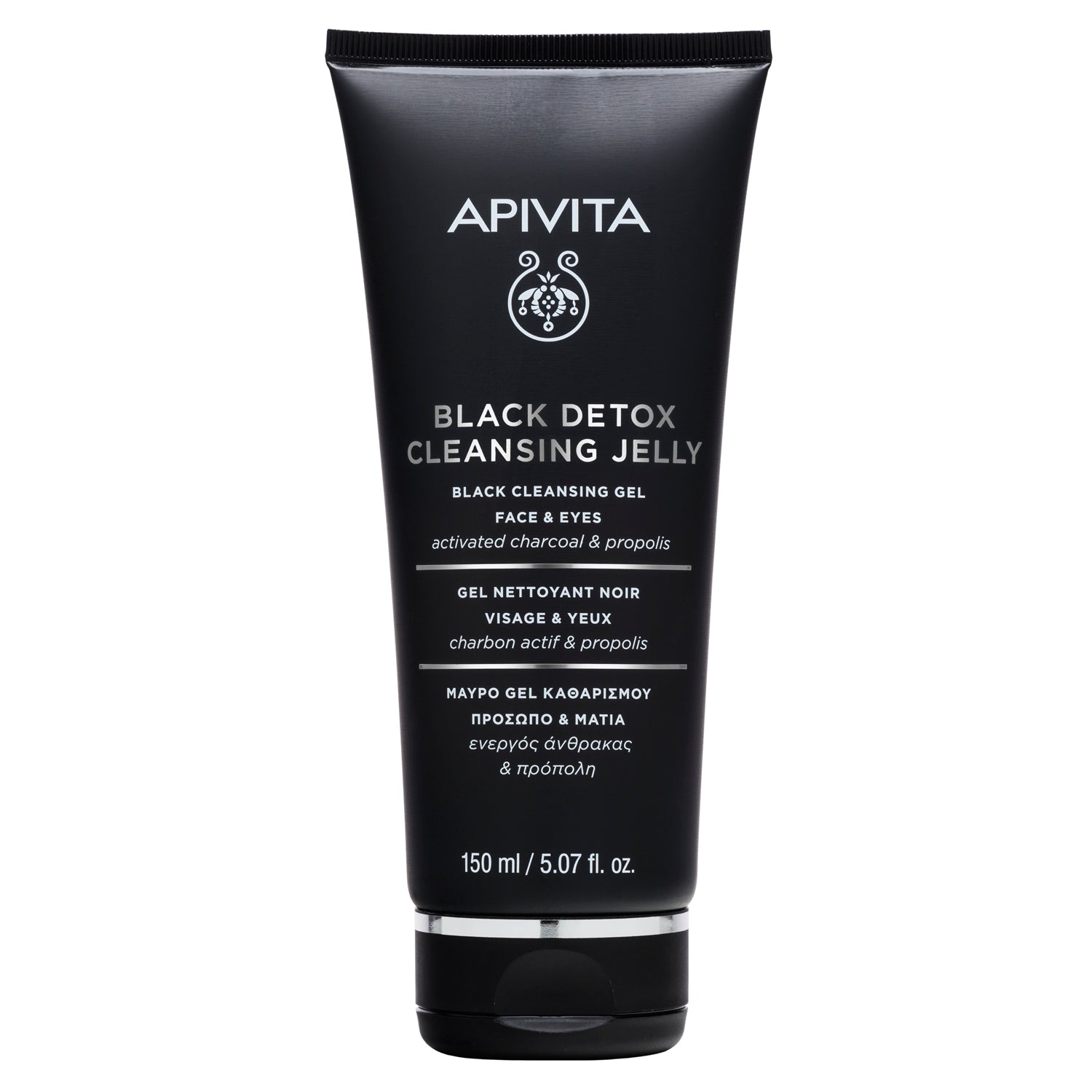 APIVITA Gel de Limpeza Preto - Rosto & Olhos 150ml