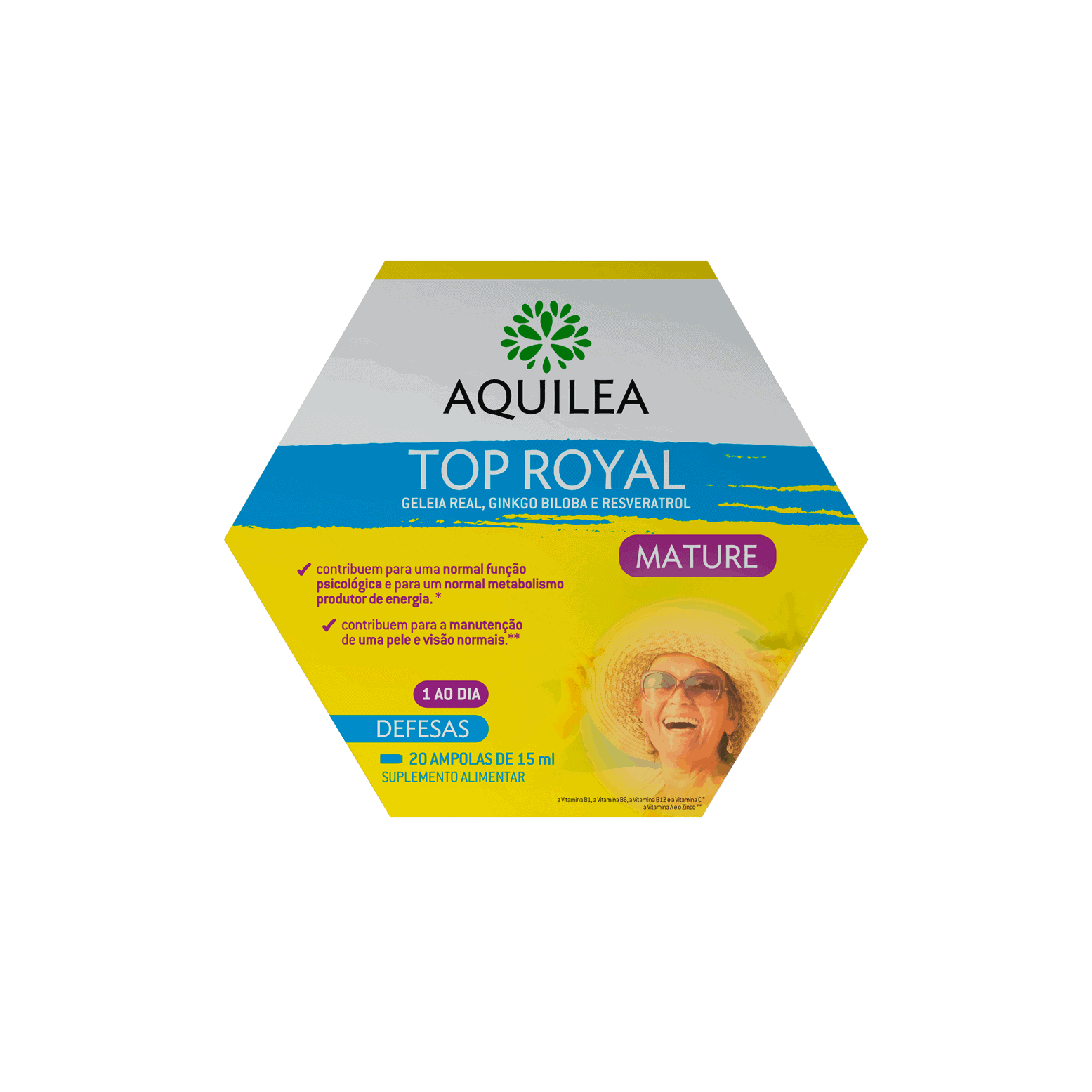 Aquilea Top Royal Mature 20 Ampolasx15mL
