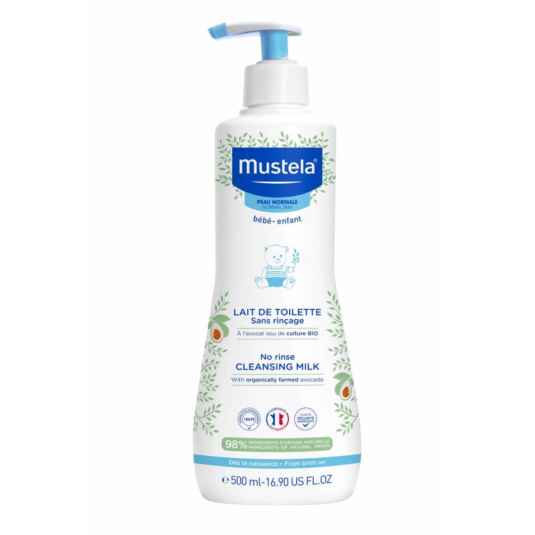 Mustela Leite de Limpeza sem Enxaguar 500ml