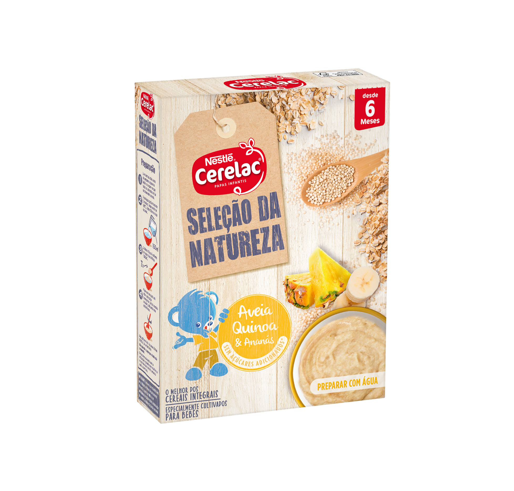 CERELAC SELECTION OF NATURE Oat Quinoa Pineapple Dairy 240g