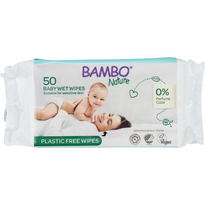 Bambo BIO Baby Wipes x50