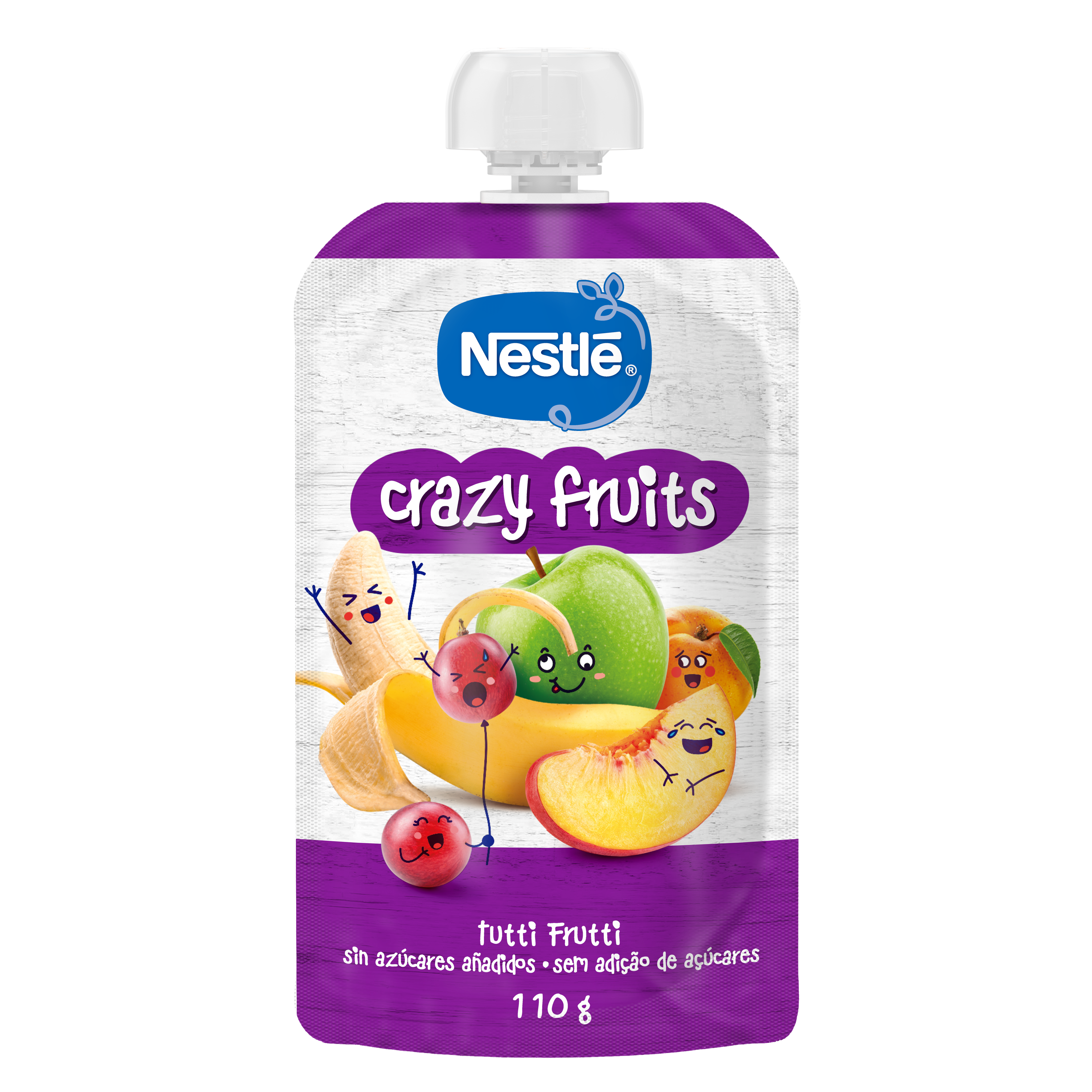 Nestlé Crazy Fruits Tutti Frutti 110g