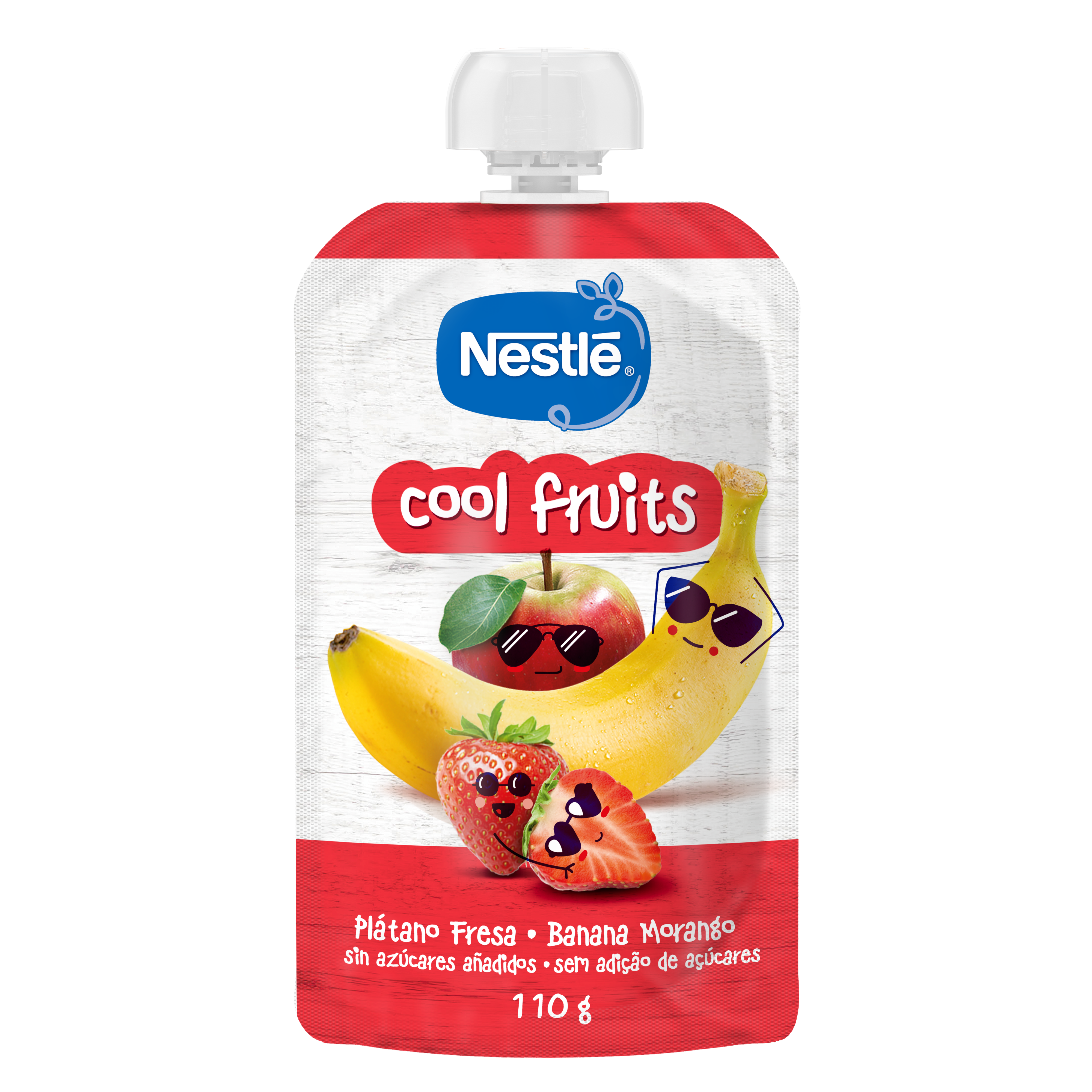 Nestlé Cool Fruits Banana Morango 110g