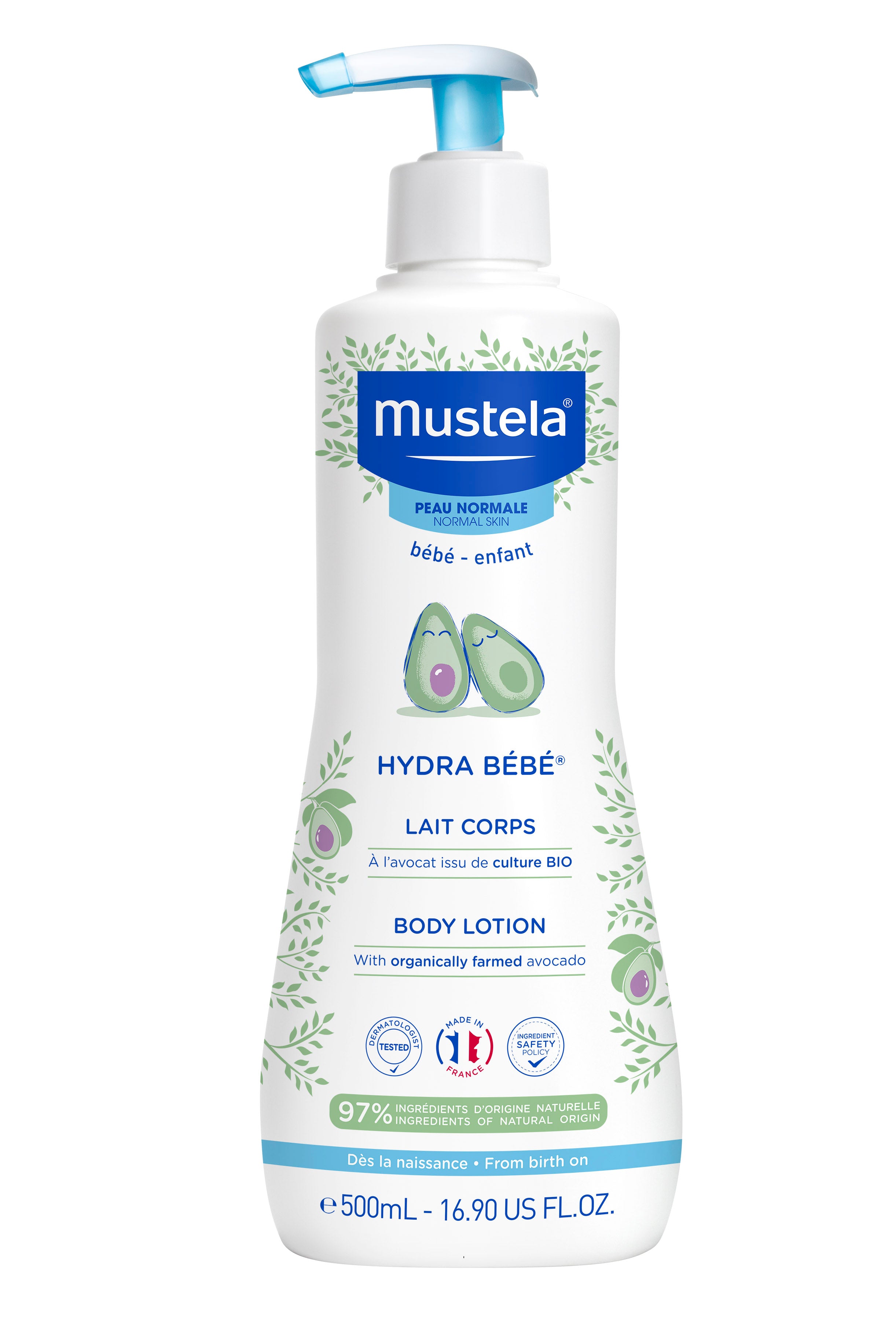 Mustela Hydra Bebé Leite Corporal 500ml