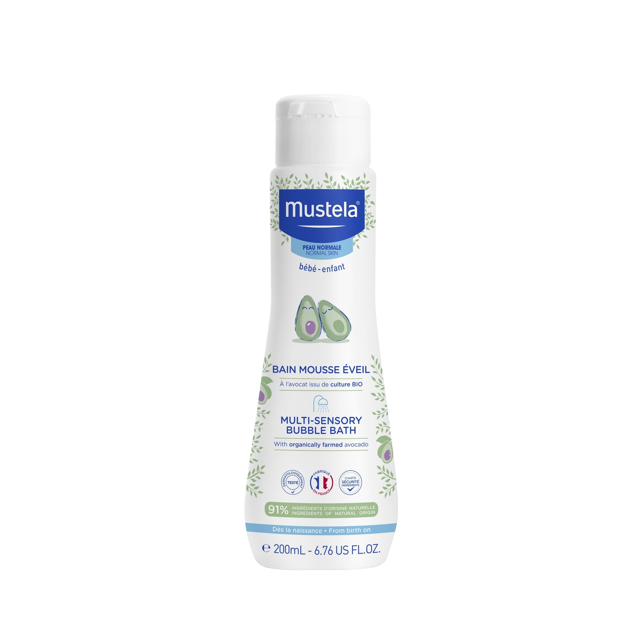 Mustela Espuma de Banho Sensorial 200ml