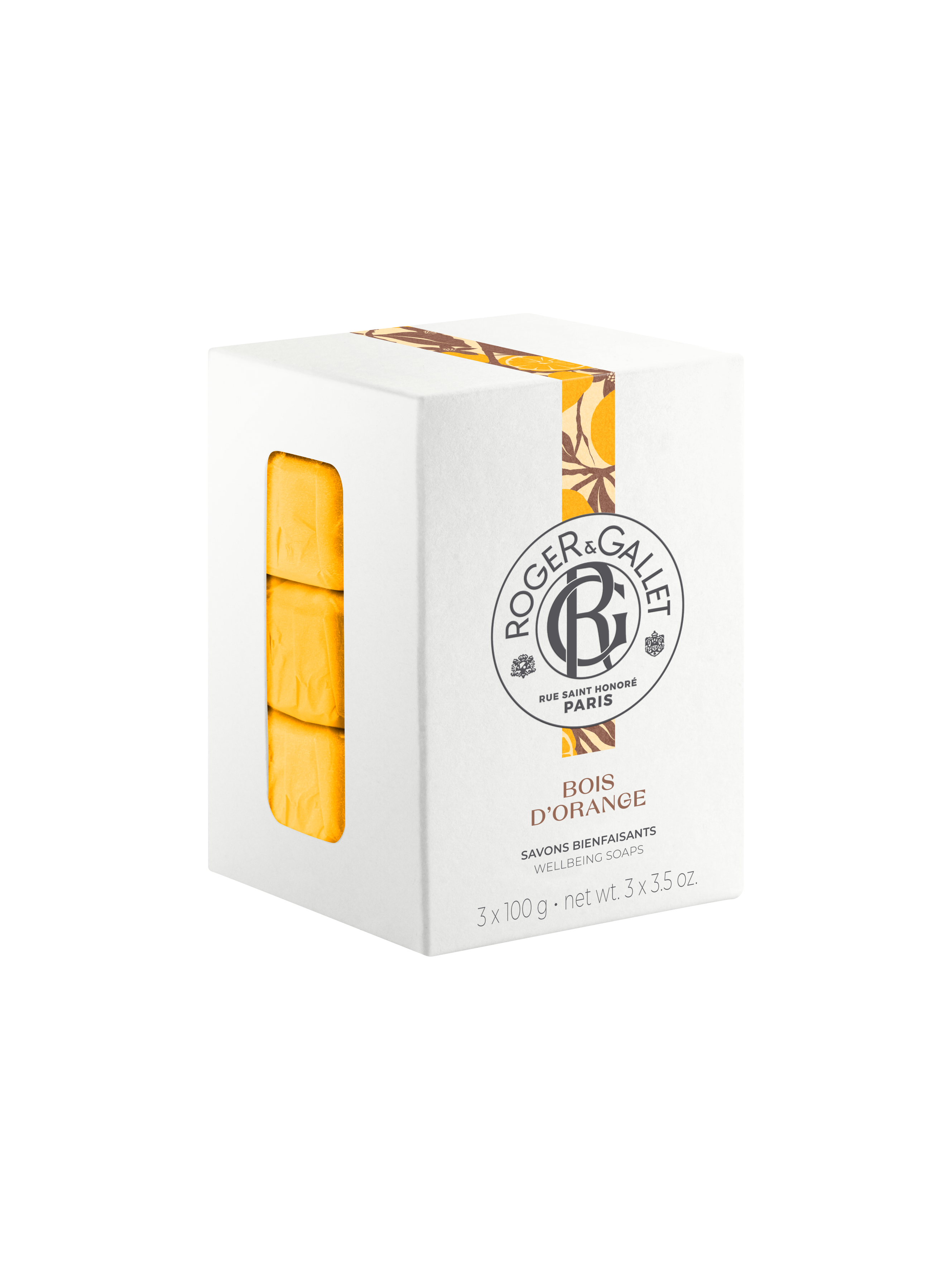 Roger&Gallet Sabonetes Bois d'Orange 3 x 100g