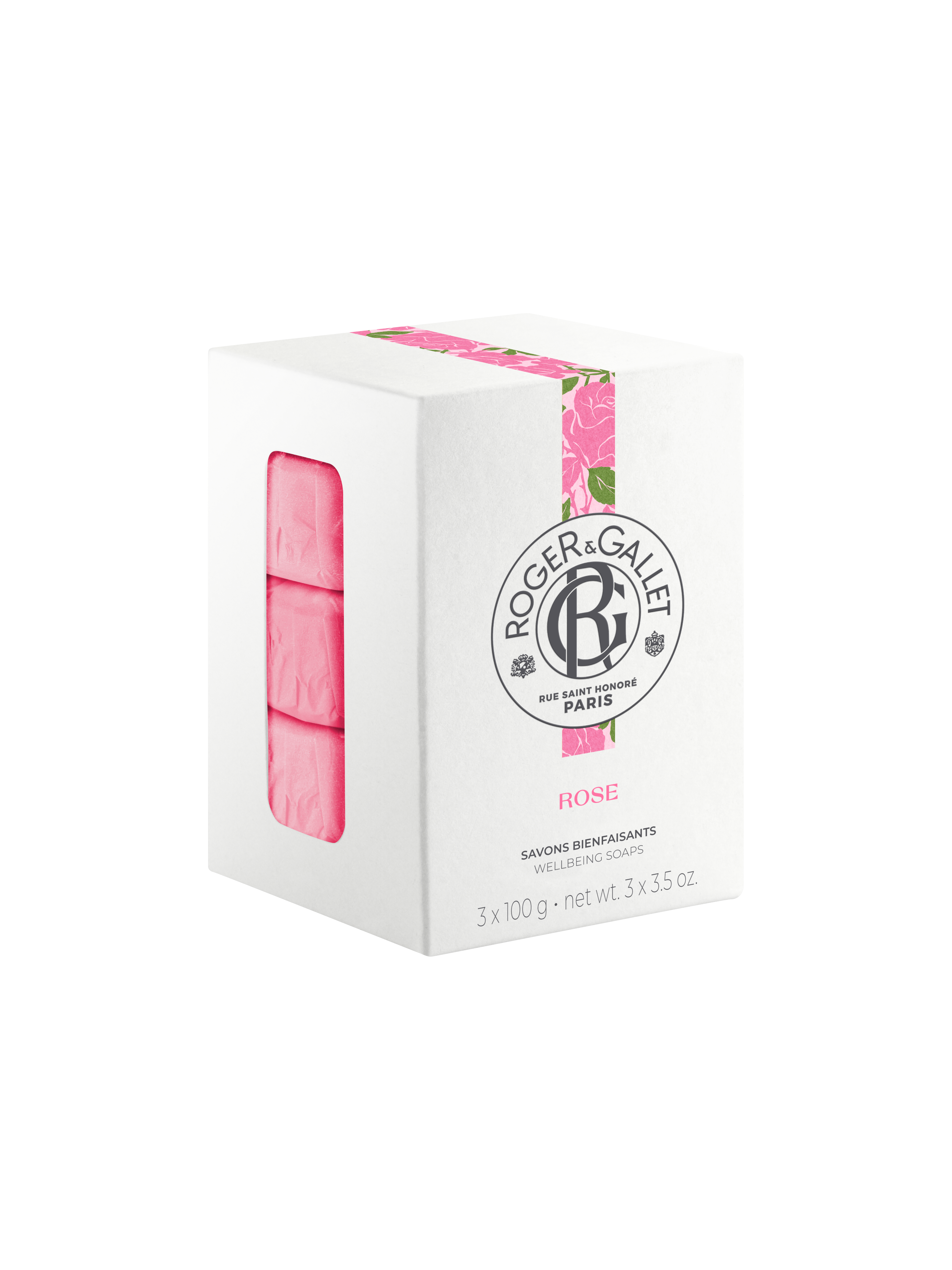 Roger&Gallet Sabonetes Rose 3 x 100g