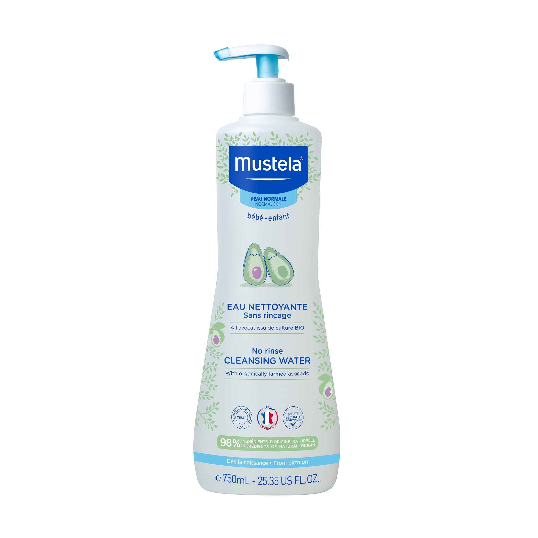Mustela Água de Limpeza 750ml