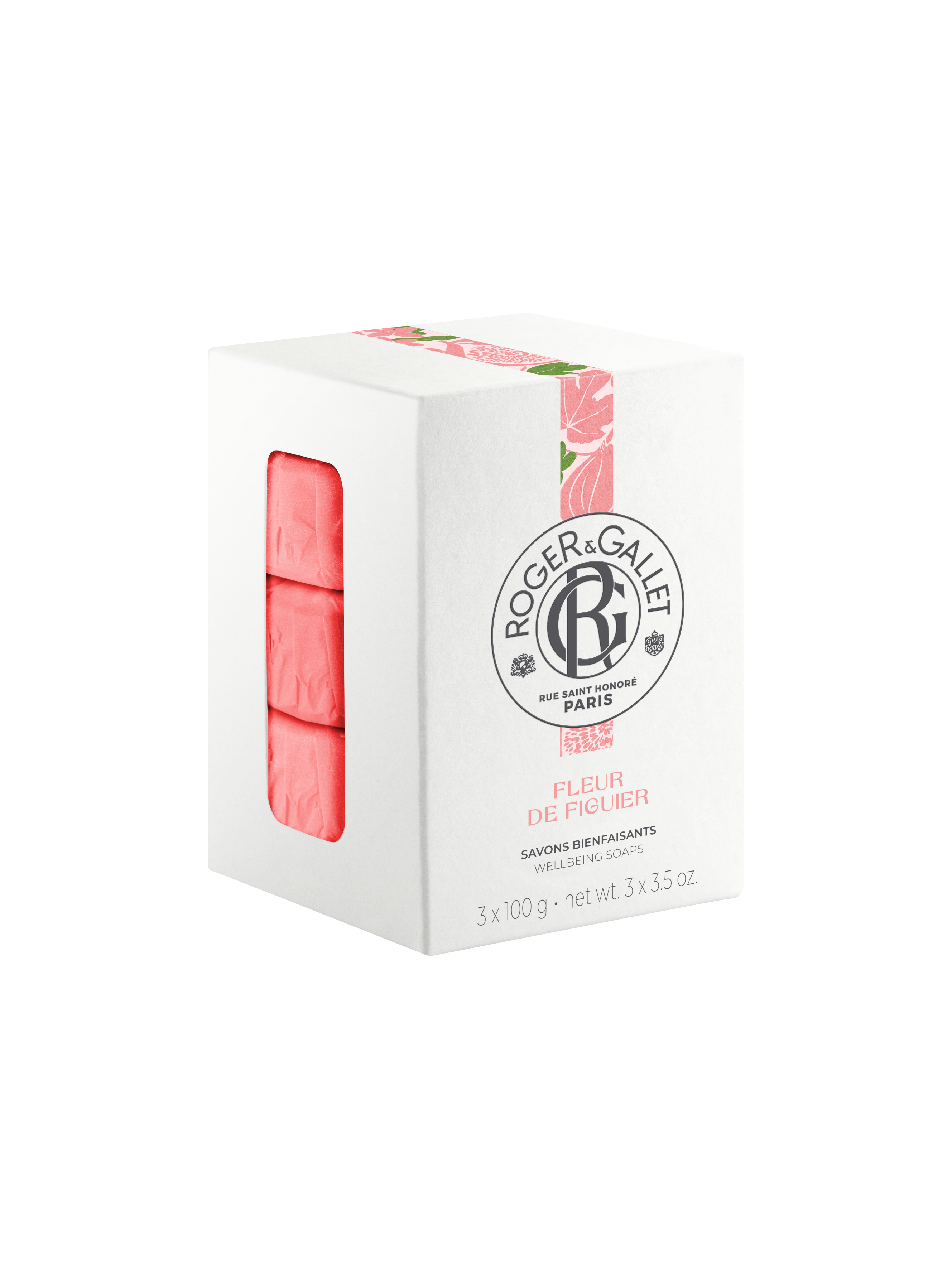 Roger&Gallet Sabonetes Fleur de Figuier 3 x 100g