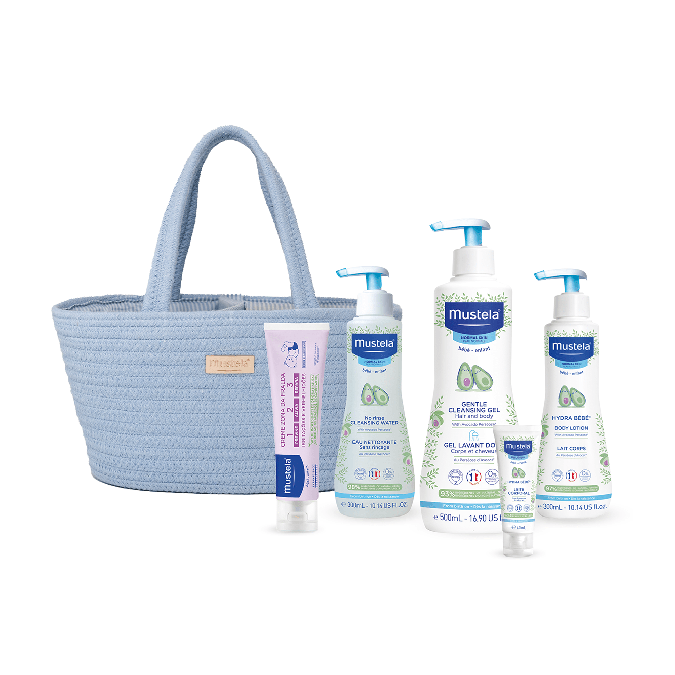 Mustela Cesta Os Essenciais Azul
