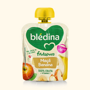 Blédina Frutapura Saqueta Maçã e Banana 90g +6m