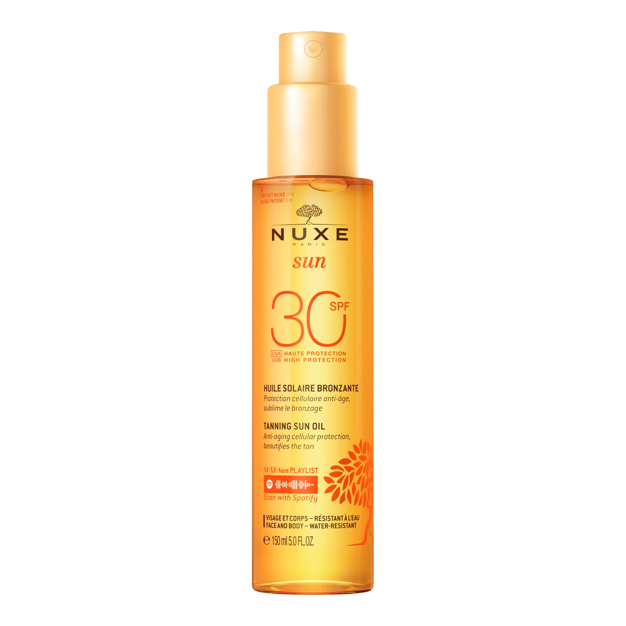 Nuxe Sun Óleo Bronzeador SPF 30 150 ml